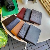 Modica Edusa - Mıknatıslı Hakiki Deri Klasik Erkek Cüzdan - 1