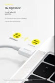 PD20W USB-C Lightning Kablo - 0.25 Metre - Beyaz - Kablo Düzenleyici Hediyeli - 10
