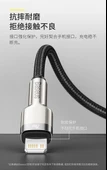 20W PD Hızlı Şarj Lightning Kablosu - 2M Siyah - 11