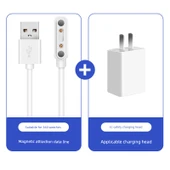 360 Çocuk Saati Manyetik Şarj Kablosu ve Şarj Başlığı - 8X/9X/10X/11X - Beyaz - 1