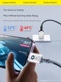 iPhone 15/16 Uyumlu Hızlı Şarj Kablosu ve Şarj Aleti Seti - Xingyao Siyahı 1m 30W GaN PD - 4