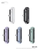 2500mAh iPhone Şarjlı Powerbank - Sedef Mavi - 4