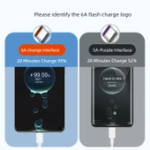 100W Süper Hızlı Şarj USB-A - Type-C Kablo - 3