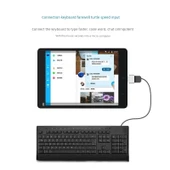 Type-C OTG Adaptör - Metal Kordonlu - Altın - 1 Adet - 5