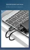 Çift Başlıklı USB 2.0 Data Kablosu - 3 Metre - Siyah - 9