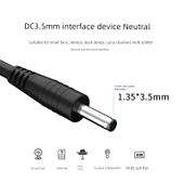 0.8M DC3.5mm Şarj Kablosu - 1 Adet + 1 Şarj Aleti - 4