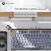 Type-C Mekanik Klavye Data Kablosu - Havacılık Siyahı - 170cm - 3