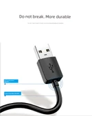 Çift Başlıklı USB 3.0 Data Kablosu - 0.25 Metre - Siyah - 11