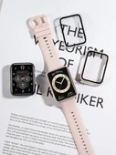 Huawei FIT Uyumlu Rose Gold Saat Kılıfı - 5