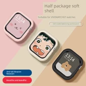 Vivo Watch GT Tam Kaplama Kılıf - Şeffaf - 3