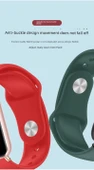 Xiaomi Bileklik 8 Pro NFC Tek Tokalı Yumuşak Silikon Kordon - Beyaz - 11