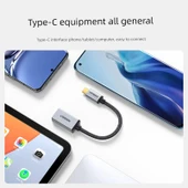 Type-C USB 3.0 Data Kablosu - 0.15m - Zarif Beyaz Plastik Kaplama thumbnail 6