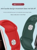 Xiaomi Bileklik 8 Pro NFC Tek Tokalı Yumuşak Silikon Kordon - Beyaz - 4