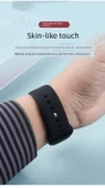 Xiaomi Bileklik 8 Pro NFC Tek Tokalı Yumuşak Silikon Kordon - Beyaz - 8