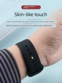 Xiaomi Bileklik 8 Pro NFC Tek Tokalı Yumuşak Silikon Kordon - Beyaz - 2