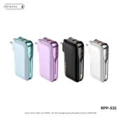 10000mAh Taşınabilir Hızlı Şarj Powerbank - Siyah - 6