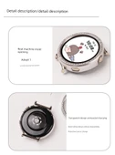 Huawei GT5 Pro 42mm Gümüş Elmas Görünümlü Koruyucu Kılıf - 10