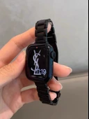 Xiaomi 8pro için Metal Üç Boncuklu Saat Kayışı - Gümüş - 12
