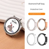 Huawei GT5 41mm Şeffaf Elmas Görünümlü Koruyucu Kılıf - 2
