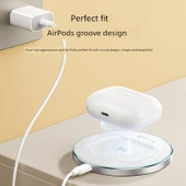 Apple AirPods Pro ve Telefon için 15W Kablosuz Şarj Aleti - 4