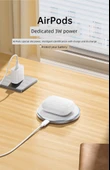 Apple AirPods Pro ve Telefon için 15W Kablosuz Şarj Aleti - 10