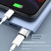 USB - Type-C Hızlı 3.0 Adaptör - Gümüş - 3