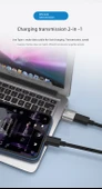 Type-C - USB Hızlı Dönüştürücü - Gümüş Beyaz - 2 Adet - 9