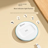 Apple AirPods Pro ve Telefon için 15W Kablosuz Şarj Aleti - 6