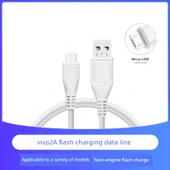 Vivo Çift Motor Hızlı Şarj USB Type-C Data Kablosu - 1.0 Metre - 1