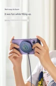 20W PD Şarj Başlıklı Manyetik Kablosuz Şarj Aleti - Cool Siyah - 10