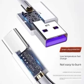 Huawei Nova5/pro Şarj Kablosu - 1m + 2m (2 Adet) - 3