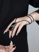 Xiaomi Mi Band 9/8 Uyumlu Kolye Askısı - Gümüş - Konnektörlü + 2 Film - 3