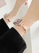 Huawei Bileklik 10/10nfc Uyumlu Ay Yüzü Desenli Altın Akıllı Bileklik Kayışı thumbnail 3