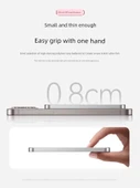 Manyetik Kablosuz Powerbank - 10000mAh - Koyu Gece Moru 5000mAh - 6