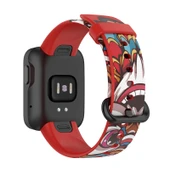 Redmi/Lite/Value Edition Uyumlu Xiaomi Mi Watch Aslan Uyanışı Desenli Kordon - 1