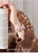Xiaomi Bracelet 8Pro Siyah Konnektörlü Kayış - Pirinç Beyazı ve Açık Pudra - 10