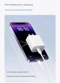 Apple 15/16 Hızlı Şarj Seti - 1.0m Kablo + 30W Adaptör - 6