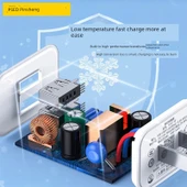 Mor Tek Portlu 30W GaN Mini Katlanabilir Şarj Aleti - 3