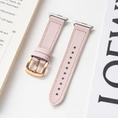 Xiaomi Bracelet 8Pro Altın Konnektörlü Kayış - Pembe - 1