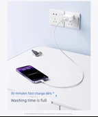 Apple 8-14 PD30W Hızlı Şarj Kablosu 1.5m (Biri Alana Bir Bedava) - 7