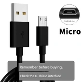 Micro Android Data Kablosu - 1.5m Siyah - 1