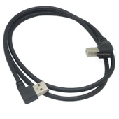 0.5m Yazıcı Data Kablosu - [Sol-Sol] 2628AWG Çekirdekli + Çift Katmanlı Korumalı + Topraklı thumbnail 10