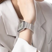 Xiaomi Bracelet 9Pro Yıldız Işığı Turuncu Silikon Manyetik Kordon - 4