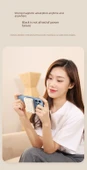 15W Manyetik Hızlı Şarjlı 10000mAh Taşınabilir Powerbank - Beyaz - 11