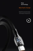 1.2m Beyaz USB Hızlı Şarj Data Kablosu (Model 1) - 9