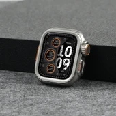 Apple Watch 44mm S6/5/4/SE Siyah Kasa + 2 Ekran Koruyucu Film - 3