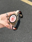 Xiaomi Watch S4sport Uyumlu Kayısı Rengi Deri Manyetik Kordon - 2