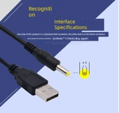 USB Şarj Kablosu - 1 Metre - 4.0mm Yuvarlak Uçlu - 9