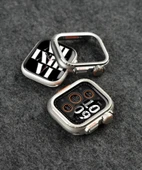 Apple Watch 44mm S6/5/4/SE Siyah Kasa + 2 Ekran Koruyucu Film - 9
