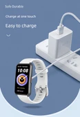 Keep B4/Lite Bileklik Beyaz Şarj Kablosu ve Adaptör Seti - 9